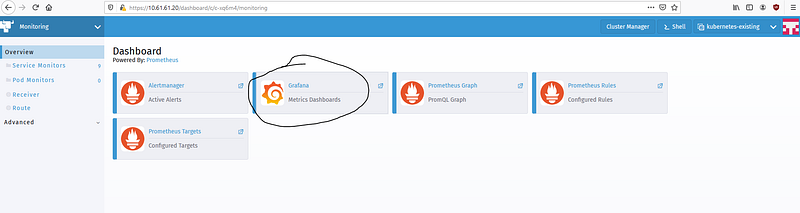Screenshot from Playing with Rancher For Manage existing Kubernetes Cluster