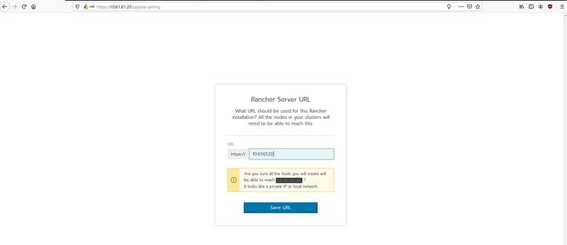 Screenshot from Playing with Rancher For Manage existing Kubernetes Cluster