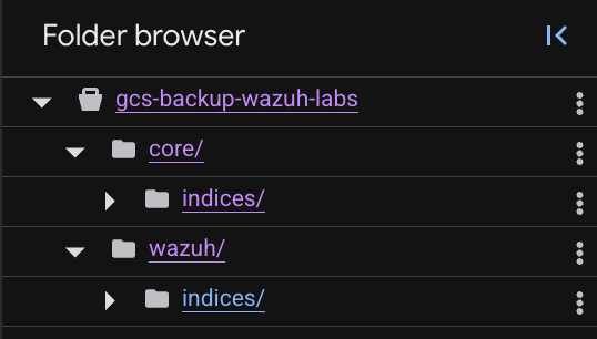 Screenshot from Wazuh Ansible Series Part 10: Automating Wazuh Indexer Backups to Google Cloud Storage