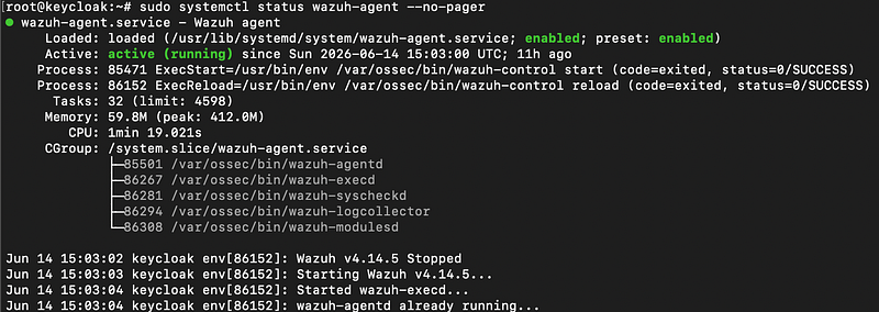 Screenshot from Wazuh Ansible Series Part 4: Managing Wazuh Agent Configuration Profiles with Ansible